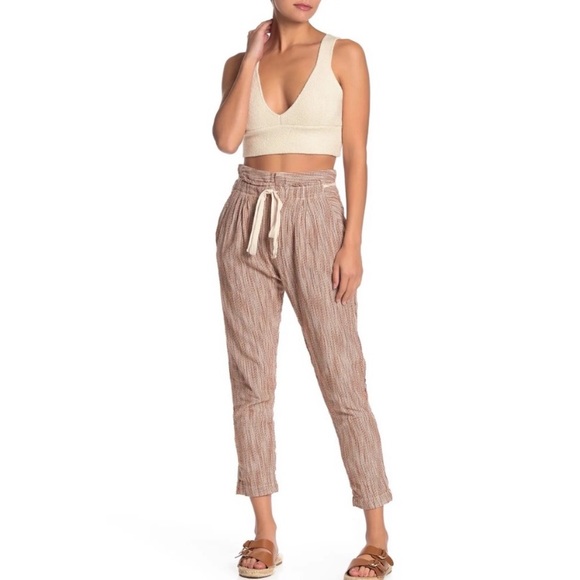 Free People Light At Sunrise Crop Lounge Pants - Picture 3 of 3